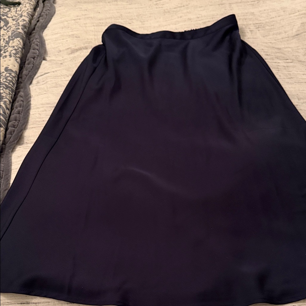 J. Crew Classic Navy A-Line Skirt
